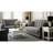 Grey Microfiber With Storage Function - X Collection Modern Living Upholstered Extra Convenient Seating