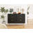 Modern Six Drawer Dresser-293699094