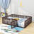 Freta Wood Bed Frame-37992122-37992120