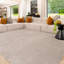 Solid Colour Machine Tufted Shag Area Rug-807091613