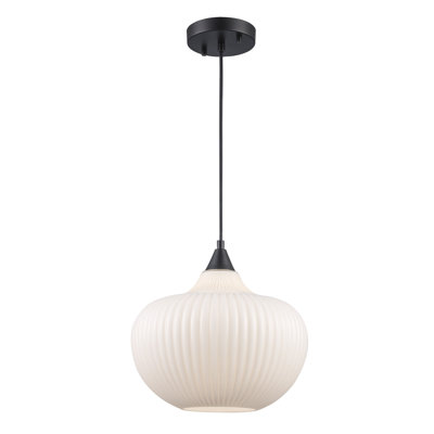 Collina Single Light Glass Dimmable Pendant
