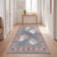 Tapis Hawthorn Modern Circles géométrique bleu sarcelle beige gris brun blanc, lavable à la machine, antidérapant, à poils courts, pour l'intérieur et l'extérieur, adapté aux animaux domestiques, idéal pour le salon, la chambre, la salle à manger, l'entrée, le couloir ou le bureau.-337656260