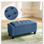 Banc repose-pieds capitonné avec pieds en bois-610045372-610045375