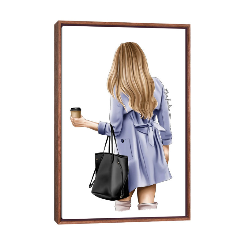 Out & About by Elza Fouche - Print on Canvas, 101.6 cm H x 66.04 cm W, Brown