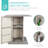 Ausmus Metal Bar Set with Stools-4723390-4723377