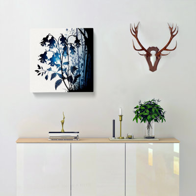 Bluebell Silhouette - No Frame Print