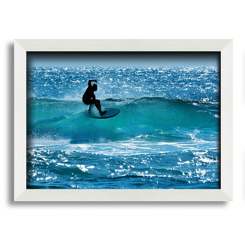 framed surfing prints