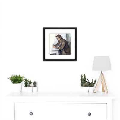 Paul Cezanne The Cardplayer - Single Picture Frame Painting