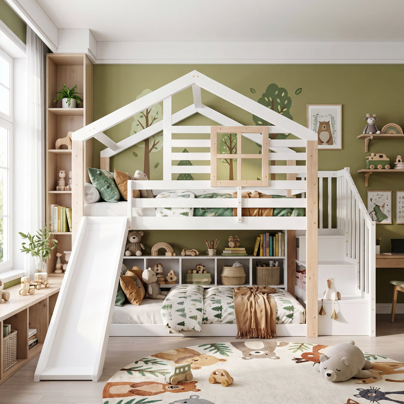 House Bunk Beds Single (3') Bunk Bed