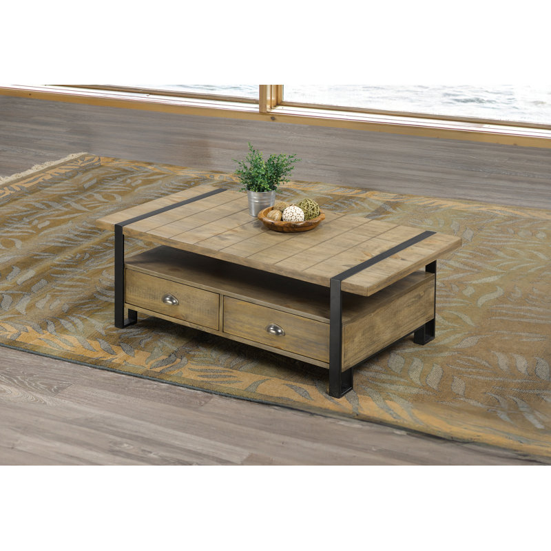 Table basse avec rangement Ohman