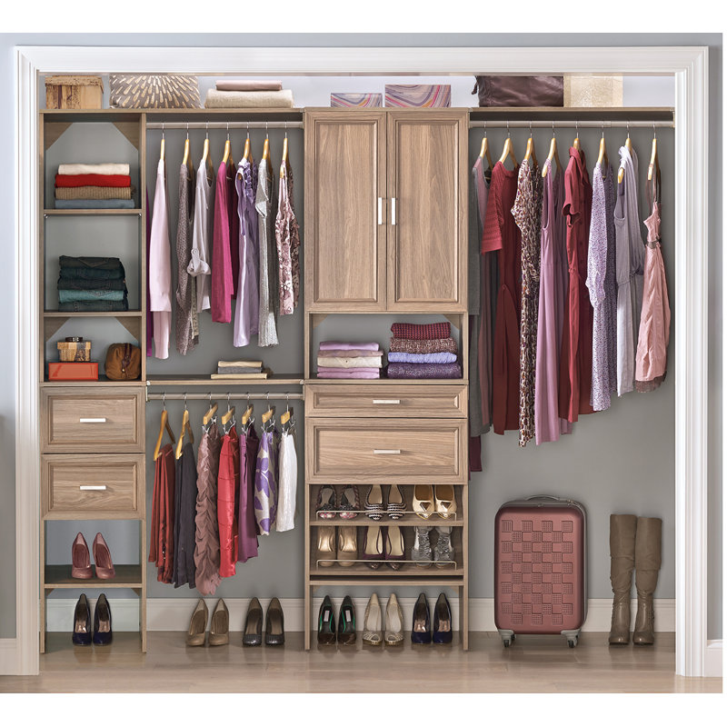Tiroir l 16,65 po SuiteSymphony, Gris naturel, H 9,96 po x l 16,65 po x P 13,62 po