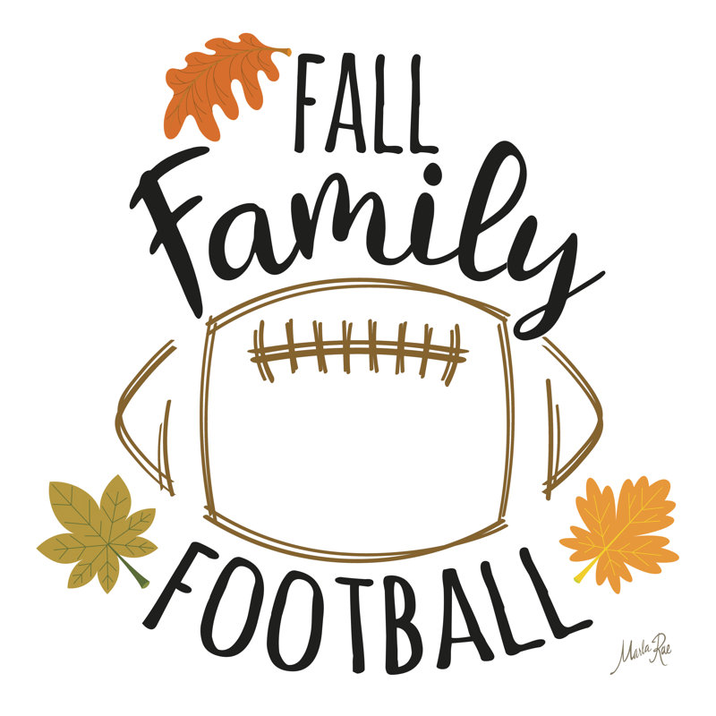 Football familial d'automne, H 36 po x l 36 po