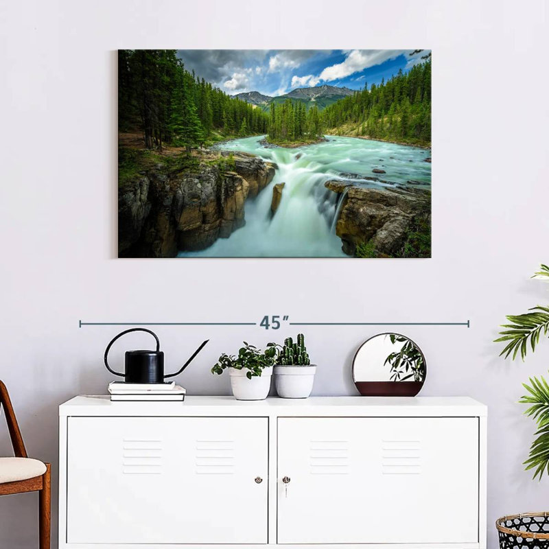 Cascades d'Alvord Upper Sunwapta, H 24 po x l 36 po