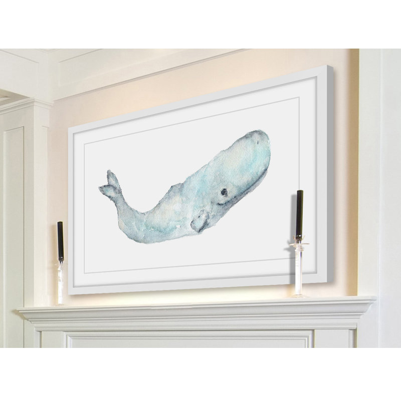 Thimble Sparrow - Single Picture Frame Painting, 61cm H x 91cm W x 3.81cm D