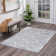 Tapis argenté Charo