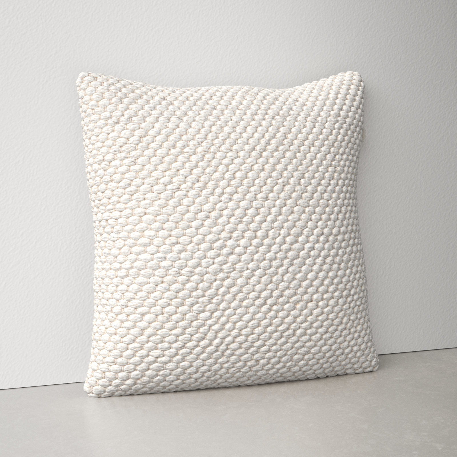 Sabirah Cotton Throw Pillow, 18" x 18", Down