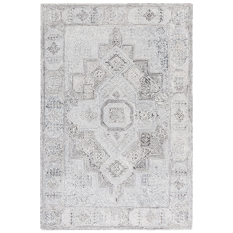 Metro 781 Hand Tufted 60% Wool; 40% Viscose Oriental Rug, Rectangle 5' x 8'