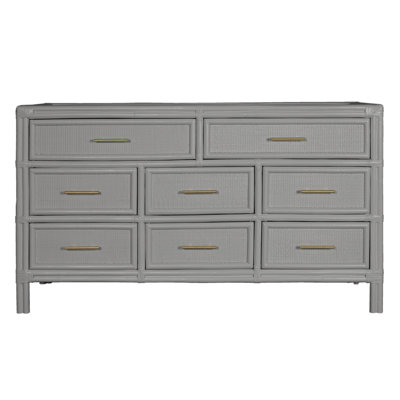 Commode double 8 tiroirs Aruba