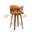 Tabouret de comptoir pivotant 26 po Bresha-321253235-321253232