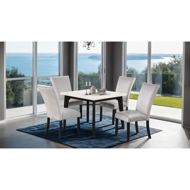 Hatchett 5-pcs Square Counter Height Table Set