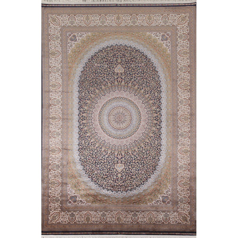Tapis turc traditionnel floral 7 x 10