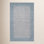 Dolma Gray Aqua Hand-Loomed Wool Rug