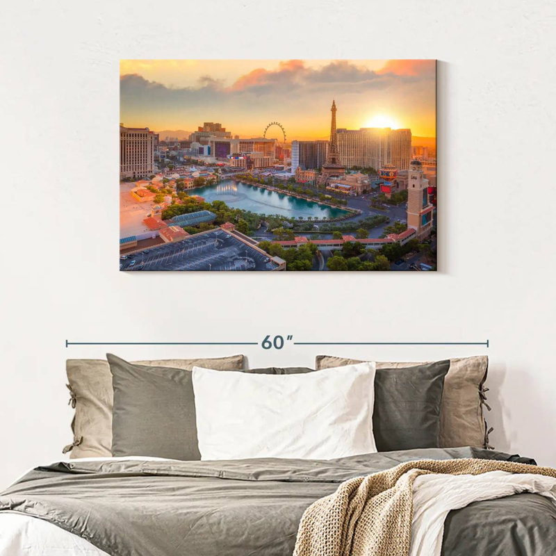 Ravi Sunny Las Vegas, 30" H x 45" W