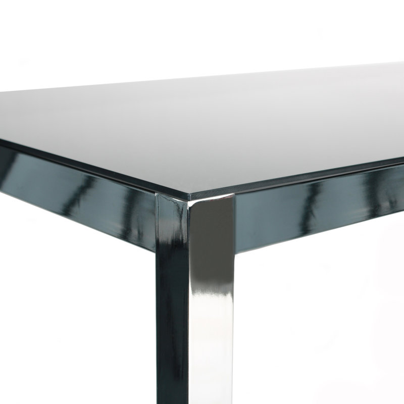 Ensemble repas 4 personnes Meryn, Noir