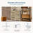 Enegess 4 Drawer Storage Dresser Chest-159620571