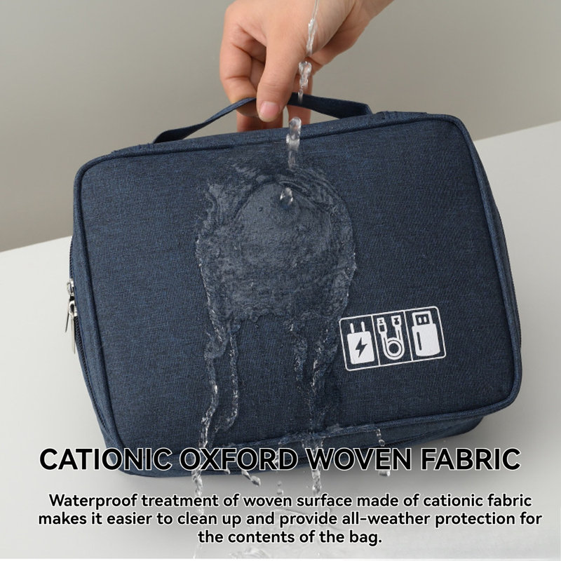 Organizer Bag Organizer Double Layer , Navy