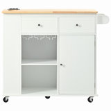 Versatile Kitchen Island with Multiple Functionalities for Home and Dining