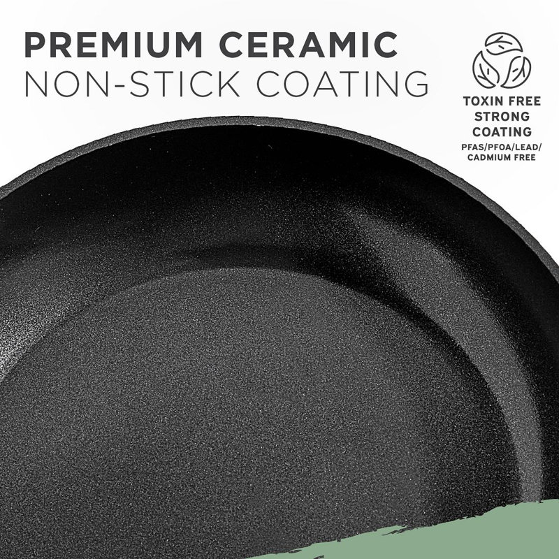 Blackmoor 16cm Wooden Handle  Milk Pan