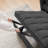 Modern 55" 3-in-1 couch folding sofa bed with two lumbar pillows for living room and office-1348833215