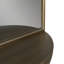 Metal Free Form Mirror with Shelves
