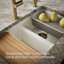 Riverby® 33" undermount double-bowl workstation kitchen sink-1894224686