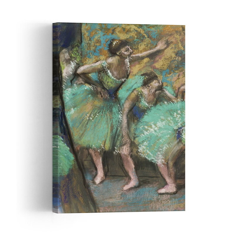 Danseuses, 1898 Impression d'art mural abstrait contemporain impressionniste, H 18 po x l 12 po