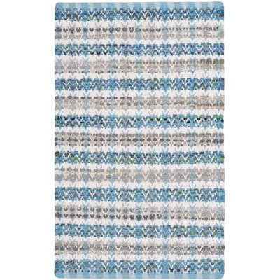 Ingleside Hand Woven Cotton Striped Rug