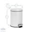 Harbour Housewares 3L Square Bathroom Pedal Bins-1812102872