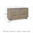 Commode double 6 tiroirs Elfidio-87685157