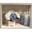 Mixed Hydrangeas In White Woven Planter-217356765