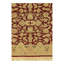 Red Fine Hand Knotted Augra 1'7"X 1'8"
