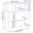 17 Stories Reception Desk Brown Oak 100X50x103.5 Cm Engineered Wood-1949150595