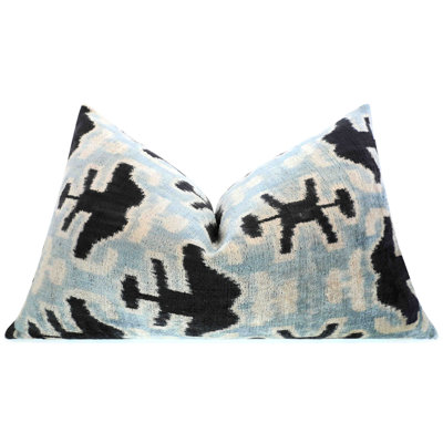 Geometric Velvet Throw Pillow