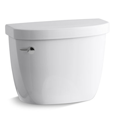 Cimarron 1.28 GPF High Efficiency Toilet Tank with Aquapiston Flush Technology and Insuliner Tank Liner