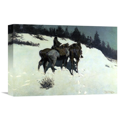 " A Reconnaissance " by Frederic Remington