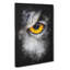 Eye of an Owl - Wrapped Canvas-56634493