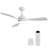 52-Inch Ceiling Fan With 3 ABS Blades-1186228071-1186228073