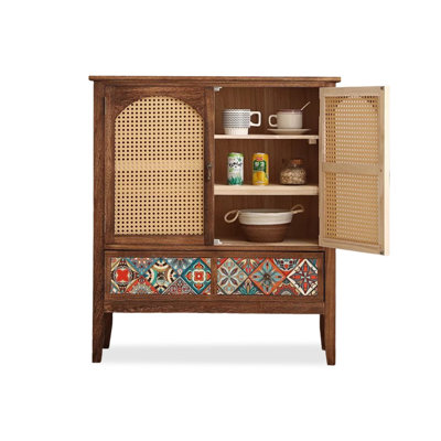 Console rectangulaire en bois massif