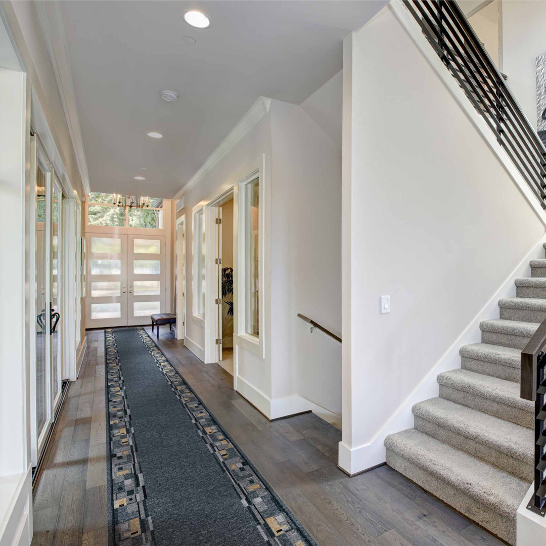 Bainbridge Island Hooked Graphite Indoor Rug