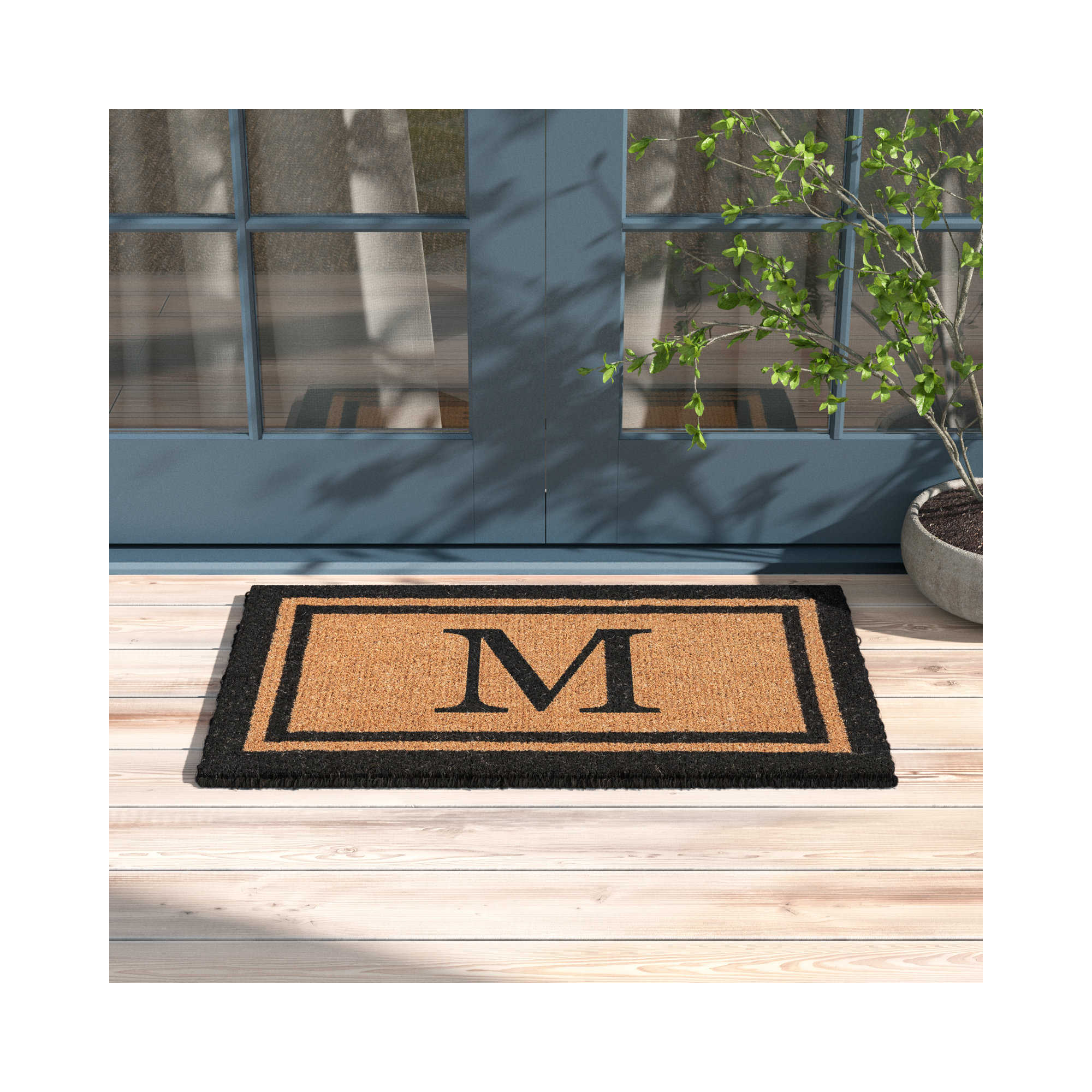 Sanka Non-Slip Outdoor Doormat, M